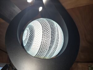 Black Hook with Dotted Ball